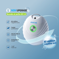 AVICHE W3 versión 3,0 nueva actualización personal portátil mini lindo purificador de aire usb filipinas