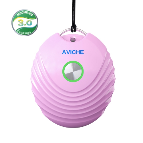 AVICHE W3バージョン3.0新しい更新小さなピンクかわいいパーソナライズされたリリースマイナスイオン空気清浄機イオンネックレス
