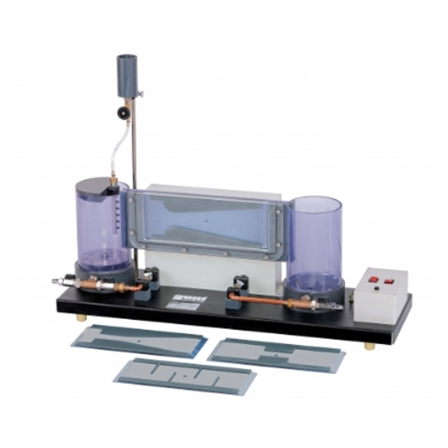 Visualização de diferentes fluxos Equipamento de treinamento vocacional Equipamento de treinamento de engenharia de fluidos