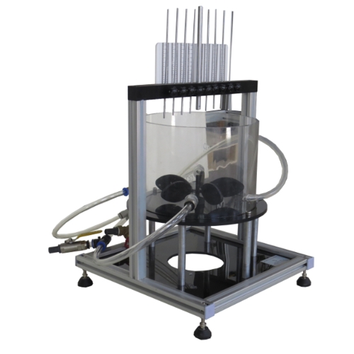 Аппарат для исследования свободных и вынужденных вихревых течений Учебное оборудование Профессиональное обучение Гидродинамический экспериментальный аппарат