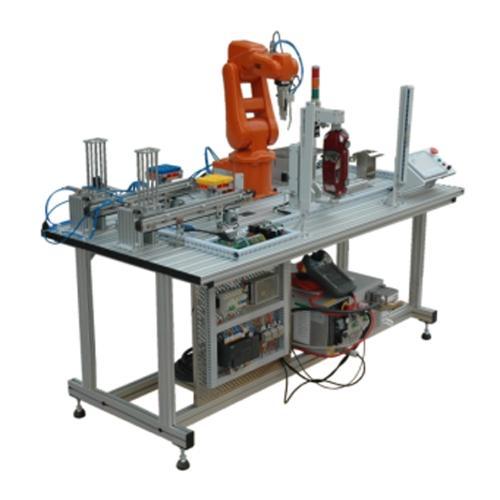 6 DOF Robot Training Bench With 3 Kg Load Elevator Demostrational Model Didactic Equipment 