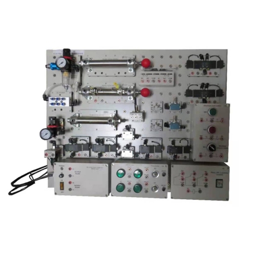 Electro Pneumatic Trainer Panel Type Teaching Equipment Temperature Control Training Equipment