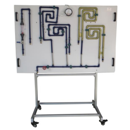 Pérdidas de tecnología de instalación en curvas de tubería Equipo de formación profesional Equipo didáctico de laboratorio de transferencia de calor