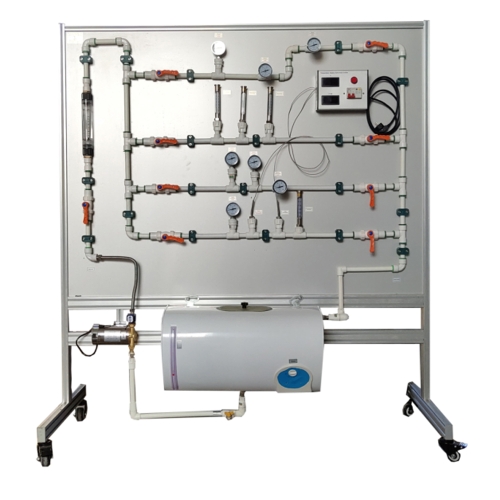 Painel de treinamento de expansão térmica Equipamento de ensino Equipamento didático educacional de transferência térmica