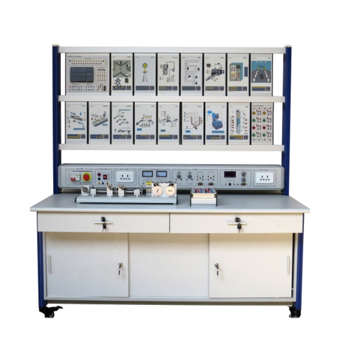 SPS-Trainer mit mechanischem Bewegungsmechanismus Berufsbildungsgeräte Didaktischer Elektrik-Automatik-Trainer