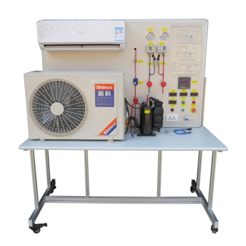 Domestic Air Conditioning Trainer Vocational Training Equipment Didactic Air Conditioner Trainer