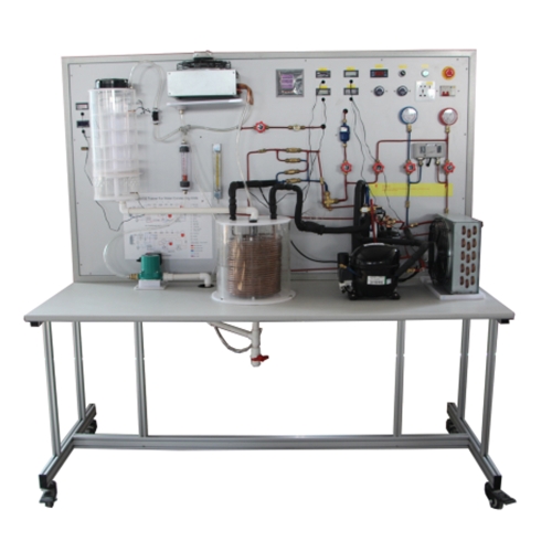 Instrutor para unidades de condensação de água Equipamento de ensino Equipamento de treinamento de condicionador de ar educacional