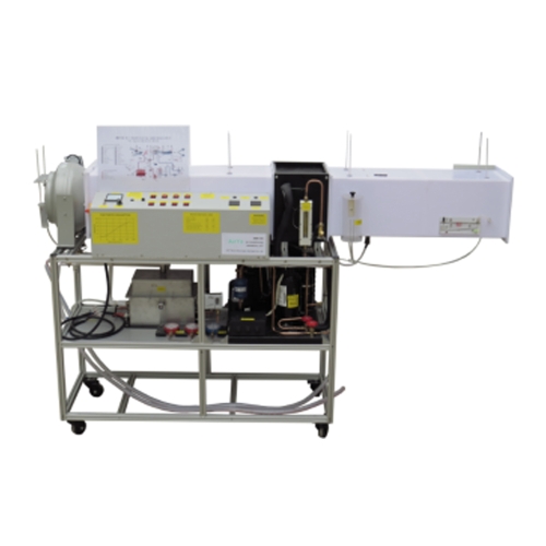 Équipement de formation professionnelle de formateur de climatisation à conduit ouvert Équipement de laboratoire de réfrigération didactique