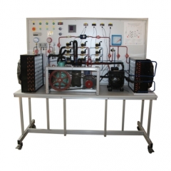 Компьютеризированный тренажер по испытанию компрессоров Дидактическое оборудование Обучение холодильному оборудованию