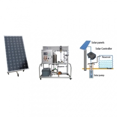 Système didactique de formation de cellules solaires d'équipement de formation professionnelle de banc de pompe solaire