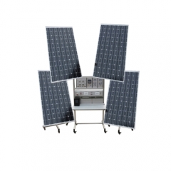 Système interactif sur les bases de la technologie photovoltaïque Équipement de formation professionnelle Système didactique de formation renouvelable