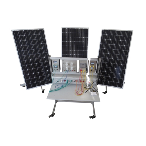 Système photovoltaïque éducatif (équipement de formation au raccordement au réseau) Équipement d'enseignement Formateur de générateur photovoltaïque éducatif