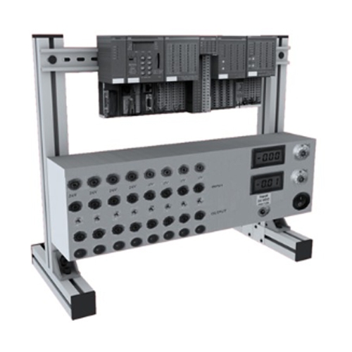 Equipamento didático de instrutor de PLC portátil para treinamento de habilidades elétricas