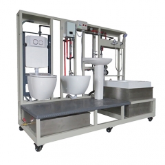 Kit de montaje de sistemas hidrosanitarios Equipo educativo Accesorios de saneamiento Panel de formación