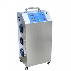Générateur d'ozone refroidi à l'eau vente chaude air et eau 50g pour le traitement de l'eau haute concentration 220v