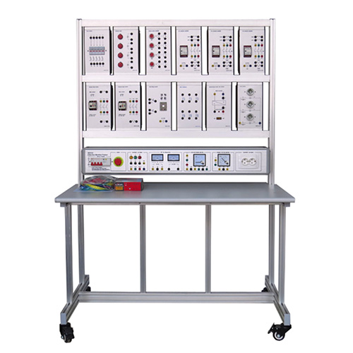 Conjunto de máquinas de inducción Equipo didáctico de laboratorio Equipo de laboratorio eléctrico de enseñanza