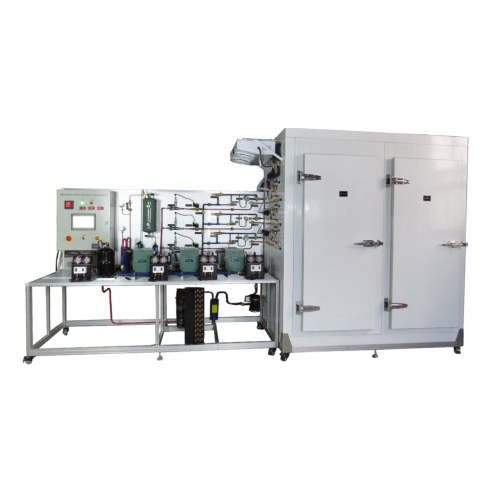 Central Multi-evaporador Bancada de Refrigeração Equipamento Didático Equipamento de Ensino Equipamento de Refrigeração para Treinamento