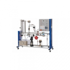Control de cuatro variables del equipo didáctico de ingeniería de procesos Equipo de entrenamiento de transferencia de calor