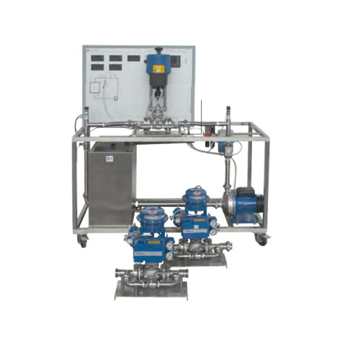 Flow-Rate Control and Study of Valves (including PID Controller with Software) Educational Equipment Process Control Trainer