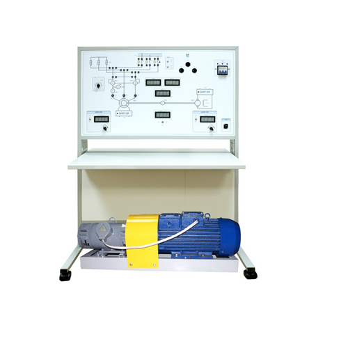 Stand For Laboratory Work "The Study Of The Synchronous Generator (Characteristics Of Idling, Short Circuit, Parallel Operation With Network)" Vocational Training Equipment Electrical Workbench
