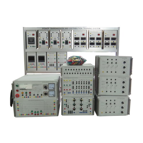 Système d'expérimentation de transmission et de distribution d'énergie Équipement éducatif Laboratoire d'installation électrique
