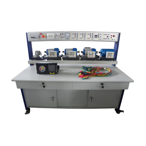 Laboratório de instalação elétrica de equipamentos de ensino de treinamento de controle e comutação