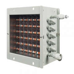 Équipement didactique thermique d'échangeur de chaleur à ailettes de 16 tubes