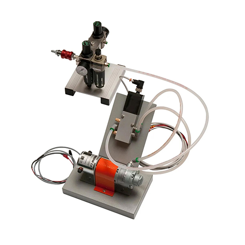 Electro-Pneumatics Kit – Speed Control Of A Pneumatic Motor Didactic Equipment Pneumatic Training Workbench