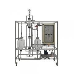 Equipamento de educação técnica de planta piloto de extração líquido-líquido