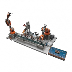 Automated Production Line Piece Identification, Thickness Measurement And Unload Educational Equipment Mechatornics Training Equipment