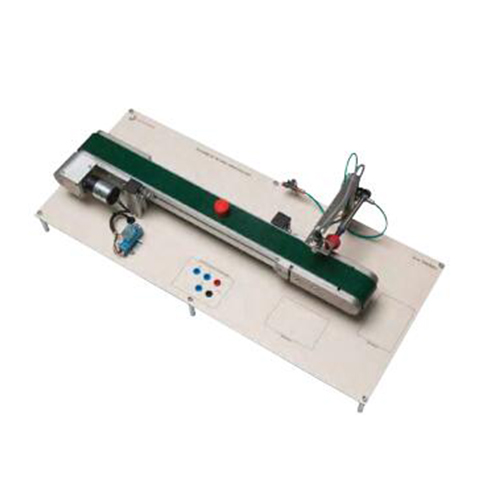 Test And Selection System With Conveyor Belt Didactic Equipment Conveyor Training Equipment