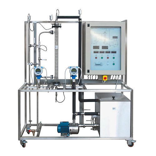 Heat Transfer With Shell-And-Tube Exchanger Thermal Lab Equipment Technical Training Equipment