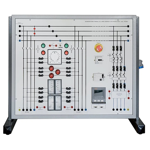 Module For Parallel Of Generators Teaching Equipment Electrical Engineering Lab Equipment