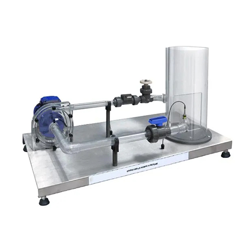 Unité de démonstration de pompe centrifuge, appareil d'expérimentation hydrodynamique, équipement didactique professionnel