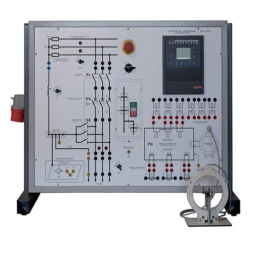 Substation Panel Trainer Teaching Equipment Electrical Training Panel