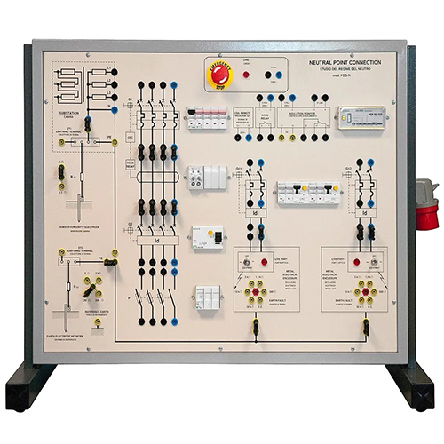 配電システム（中性導体）の研究と試験トレーナー職業訓練機器電気工学実験装置