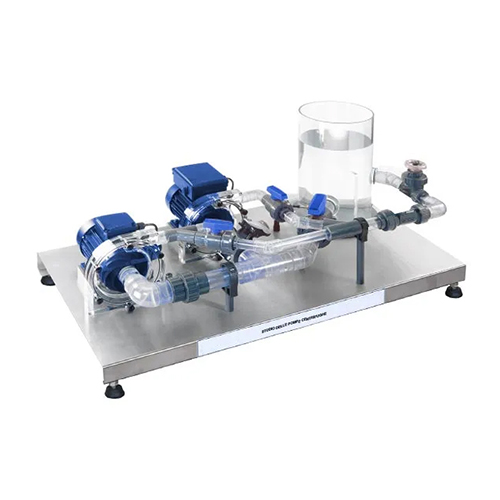 Series And Parallel Centrifugal Pump Demonstration Unit Fluid Mechanics Experiment Equipment Educational Equipment