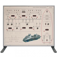 Simulador para o estudo de navios movidos eletricamente, equipamento educacional, painel de treinamento elétrico