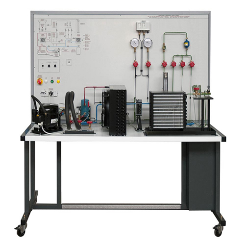 Computerized Trainer For Studying The Hermetic Compressor Refrigeration Training Equipment Vocational Education Equipment