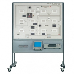 Sistemas de prevenção elétrica em um painel de treinamento elétrico de equipamento didático de pátio de construção