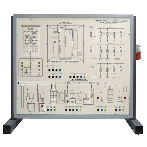 Electrical Testing Of Industrial Buildings Teaching Equipment Electrical Training Panel