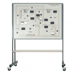 Painel de treinamento elétrico de equipamentos de ensino de gerenciamento de edifícios inteligentes