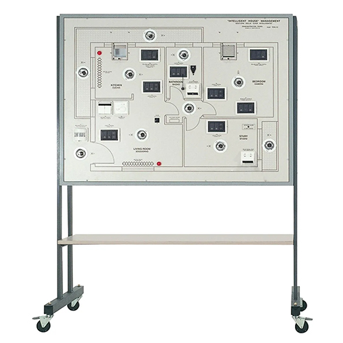 Gestion des bâtiments intelligents, équipement pédagogique, panneau de formation électrique