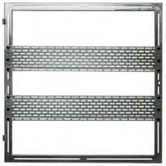 Framed Panel With Metallic Rods Teaching Equipment Electrical Lab Equipment