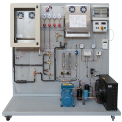 Instrutor para simulação de falhas em refrigerantes e circuitos elétricos Equipamento de treinamento em refrigeração Equipamento de ensino