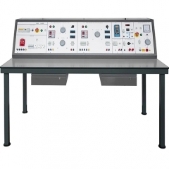 Banc d'essai de moteurs et de transformateurs Matériel pédagogique Banc de travail électrique