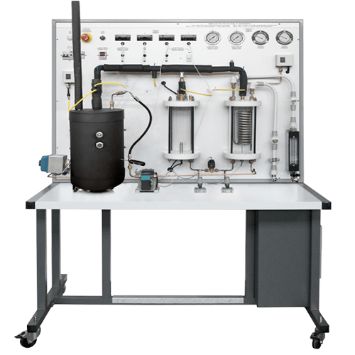 Instrutor para o estudo do equipamento de treinamento técnico de refrigeração a jato de vapor Instrutor de refrigeração