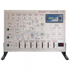 Simulador de controle automatizado de uma planta de refrigeração industrial Treinador de refrigeração Equipamento educacional