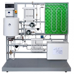 Computerized Module For Studying Heating Systems In Civil Applications Refrigeration Lab Equipment Technical Didactic Equipment