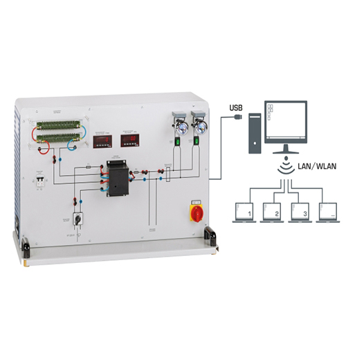 Unidad de control para plantas de energía eólica ET 220.01 Equipos de demostración Equipos de formación profesional Equipos de formación en energías renovables